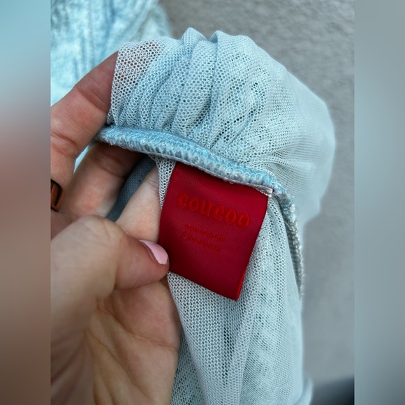 COUCOO PASU DRESS IN MOUNTAIN MIST - Picture 10 of 11